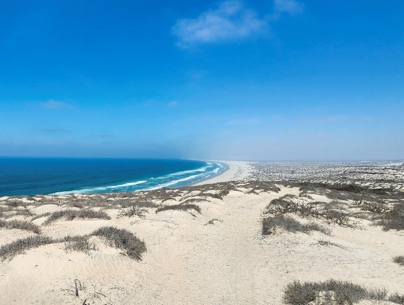 Costa oceanica Baja California